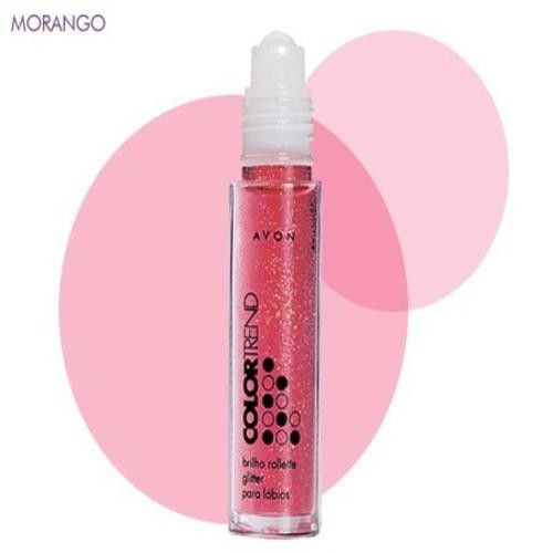 Brilho Rollette Glitter - Morango